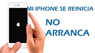 mi iphone se reinicia no arranca, diagnostico posible solucion