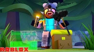 DARK PICKAXE + GHOST CHEST + DIAMONDS!! | ROBLOX EXPLORER SIMULATOR