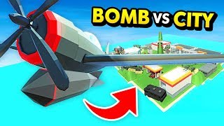 MODERN CITY vs BIGGEST PLANE BOMB IN ANCIENT WARFARE 3 (Ancient Warfare 3 Funny Gameplay)