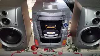 Panasonic stereo radio cassette recorder cd