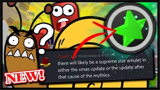 *NEW* SUPREME STAR AMULET, STUMP SNAIL CHANGE & ONETT'S NEXT GAME? | Roblox Bee Swarm Simulator