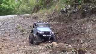 1/18 scale jeep modified LOSI MINI ROCK CRAWLER