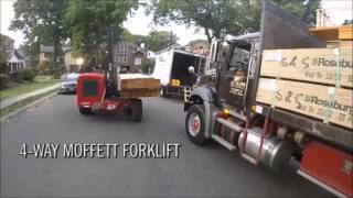 Ирландские погрузчики Moffett трудятся в США