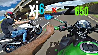 XJ6 x Z650 QUEM LEVA???