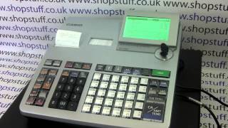 Casio SE-S3000 / PCR-T2100 Cash Register Instructions: How To Process A Refund