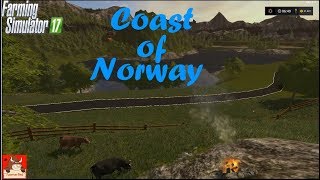 Let's Play Farming Simulator 2017 Norsk Coast of Norway intro