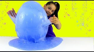 9 Kilo Slime Kaplı Yumurta 9 Weight Slime Coated Big Surprise Eggs, Fun kid video