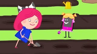 Мультики - Смарта и Чудо-сумка - Огород - Развивающие мультфильмы
