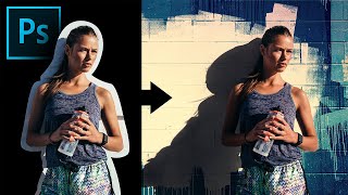 Extract Real Shadows with "Solid Color" in Photoshop!