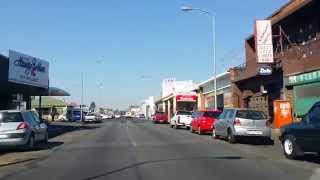 Springs - History of a Gold town - (1) A drive down 3rd Street - Art Deco Road
