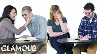 Guys Read Their Girlfriends' Old Diaries - Best Moments l Relationships l Glamour