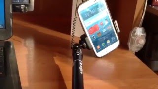 Подключение Селфи палки к телефону чтоб работала кнопка