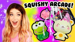 SQUISHY ARCADE! SO MANY MORE SQUISHY CLAW MACHINE WINS!!