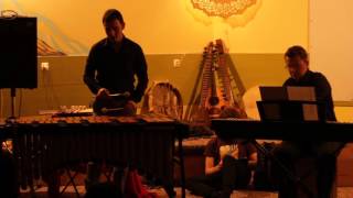 Давид Давидян и Станислав Стеценко на ЭТНО DRUM fest -зима 2016