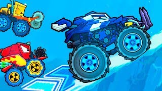 МОЛНИЯ в Car Eats Car Multiplayer - Супер Быстрая Тачка БОСС Полиции из Игры Машина Ест Машину 3