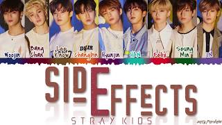 STRAY KIDS - 'SIDE EFFECTS' (부작용) Lyrics [Color Coded_Han_Rom_Eng]
