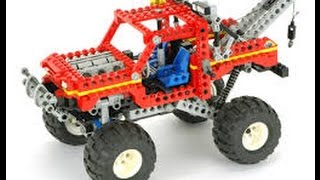 Lego Technic 8858 Rebel Wrecker with Parts List - Instructions - Year 1994