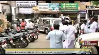 Minister Thoppu venkatachalam hospitalized