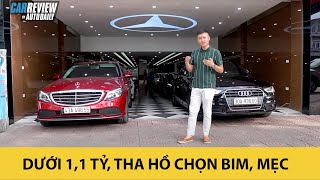 Dưới 1,1 tỷ đồng, tha hồ chọn BIM, MẸC
