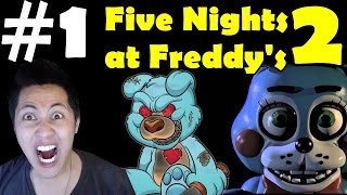 Five Nights at Freddy's 2 Walkthrough Part 1 Gameplay Let's Play Playthrough Review 1080p HD