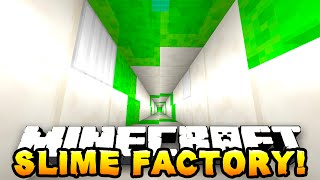 Minecraft THE SLIME FACTORY! (Slime Parkour) w/PrestonPlayz