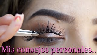 Cómo aplicar pestañas falsas y tener el mejor look para tus Cejas | MIS TIPS SECRETOS