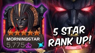 5 Star Moringstar Rank Up & Gameplay! - Marvel Contest Of Champions