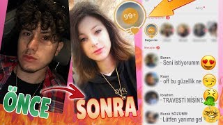 KADIN KILIĞINA GİRİP ERKEK TROLLEDİM ! (Tinder Troll)