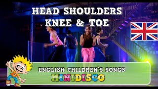 Children's Songs | HEAD SHOULDERS KNEE & TOE | Dance | Video | Mini Disco