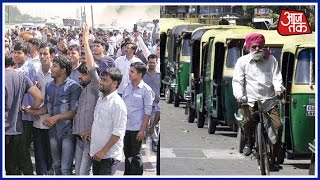 Auto And Taxi Drivers Strike Halts Delhi