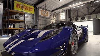 【CSR2】SCG 004C (purple & gold), shift & tune for 7.305 (7.365)