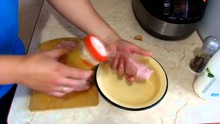 Куриная грудка в кефире