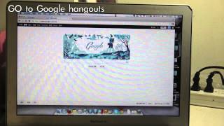 [NO driver] Canon Kiss x3 is as google hangouts camera by using FEBON168 UVC HDMI capture card
