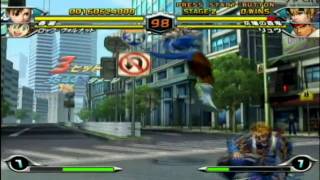Tatsunoko VS Capcom - Chun-Li & Megaman Volnutt - Arcade Mode (Part 1 of 3)
