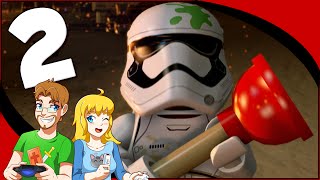 LEGO Star Wars The Force Awakens - Part 2 Kylo Ren's Search (HD) Co-Op Gameplay!