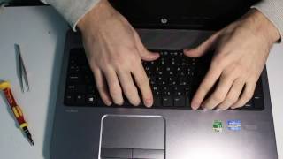Замена клавиатуры на примере HP ProBook 450 G0. Витебск.