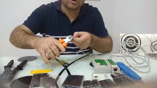 Kopan internet kablosunun tamir edilmesi