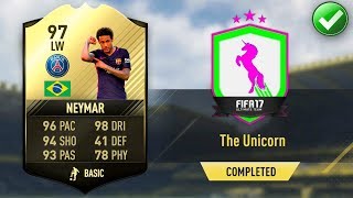 'THE UNICORN' SBC CHEAPEST SOLUTION! | SQUAD BUILDING CHALLENGE FIFA 17!