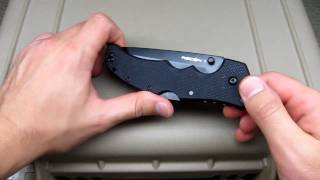 Cold Steel Recon 1 Tanto 2010 (with clip mod)