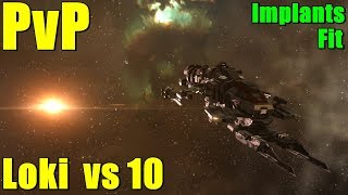 Loki. PvP. Active Tank. (eng.subs)