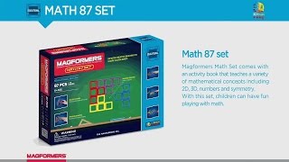 MAGFORMERS MATH 87 SET