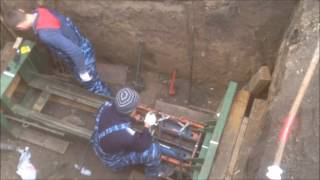 Прокол под дорогой под газопровод д 225