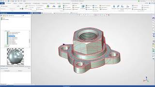 T-FLEX CAD 15 - Создание 3D модели фланца