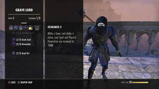 ESO PvP Elsweyr- "BEST IN SLOT PVP BUILD" Magicka Necromancer Build Video|Destro/Sword n Board
