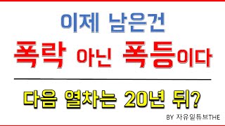 이제 남은건 폭락 아니라 폭등이다. 다음 열차는 20년 뒤에 온다.
