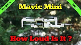 How Loud is the Mavic Mini when Flying?