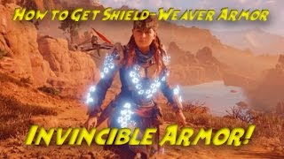 Horizon Zero Dawn INVINCIBLE SECRET ARMOR! | How To Get Shield-Weaver Armor!