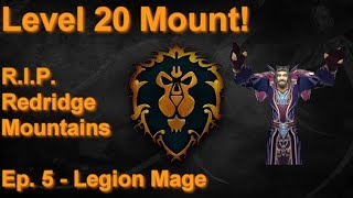Ep. 5: Level 20! Mount time! (Human Mage) - Legion WoW Playthrough
