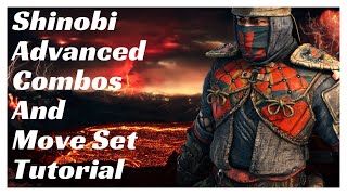 For Honor - Shinobi High Level Combos And Move Set Tutorial Guide