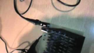 Cassa acustica con scothc e filo di rame